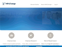 Tablet Screenshot of hipxchange.org